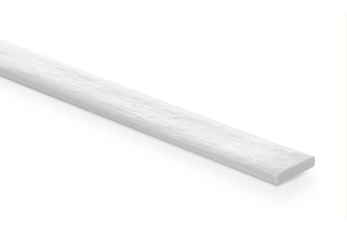 Flat profile A2085 
100% recycled, 14x3 mm
(PVC elastic, white), 200 m/spool